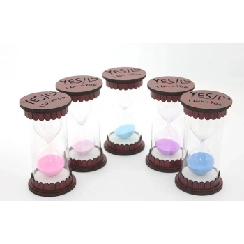 Nevamel Ahşap Kum Saati Model 3