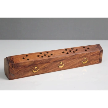 Nevamel Ahşap Maun Tabut Tütsülük Model 3