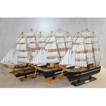 Nevamel Ahşap Yelken Gemi Model 2