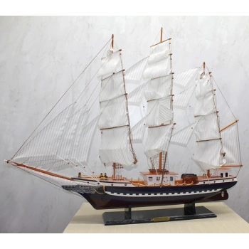 Nevamel Ahşap Yelken Gemi Model 4