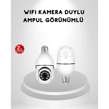 Nevamel® Akıllı Duylu 360° Güvenlik Kamerası – PTZ Özellikli Uzaktan Kontrollü Akıllı Kamera