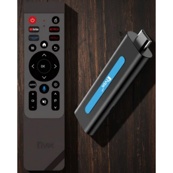 Nevamel® Akıllı Kumandalı 8K TV Stick Bas Konuş Destekli