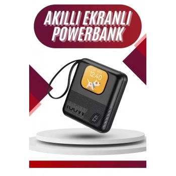 Nevamel® Akıllı Powerbank 10.000 MAH 4 Çıkışlı Taşınabilir Dijital Göstergeli