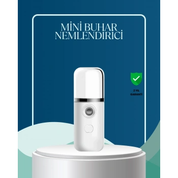 Nevamel® Akıllı Pro Teknolojili Şarjlı Nemlendirici – Portatif Cilt ve Hava Nemlendirici Cihaz