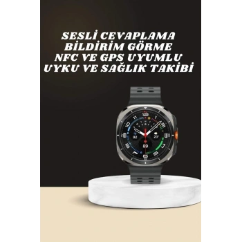 Nevamel Akıllı Saat Amoled Ekran Bluetooth Bağlantılı Sağlık Takibi GPS Uyumlu