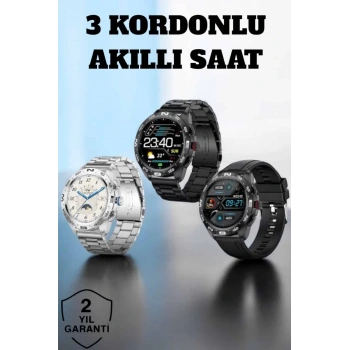 Nevamel® Akıllı Saat Arama Cevaplayan Titreşim Özelliğiyle Bildirim Görebilen