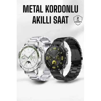 Nevamel Akıllı Saat Bildirim Görme Amoled Ekran GPS Uyumlu Sesli Görüşme