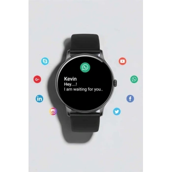 Nevamel Akıllı Saat Çok Fonksiyonlu Sesli Görüşme NFC Uyumlu Amoled Ekran