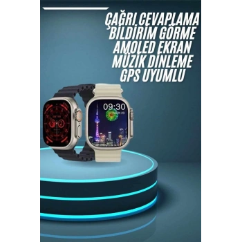 Nevamel Akıllı Saat Çok Fonksiyonlu Uzun Pil Ömürlü Çağrı Cevaplayabilen Kol Saati