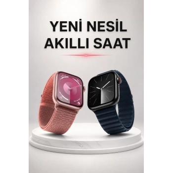 Nevamel® Akıllı Saat İos Andorid Destekli Arama Özeliği Sensörlü Bluetooth Bağlantılı