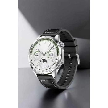 Nevamel Akıllı Saat Metal Kordonlu GPS ve NFC Uyumlu Arama Cevaplayan