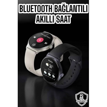 Nevamel Akıllı Saat Sesli Görüşme Bluetooth Bağlantılı 3 Kordonlu