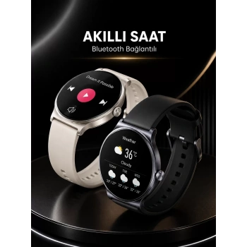 Nevamel® Akıllı Saat Sesli Görüşme Bluetooth Bağlantılı 3 Kordonlu
