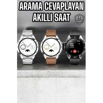 Nevamel Akıllı Saat Titreşimli Amoled Ekran Uyku ve Sağlık Takibi Sesli Görüşme