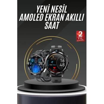 Nevamel Akıllı Saat Yeni Model Sesli Asistan Bildirim Görme Bluetooth Bağlantılı Müzik Dinleme