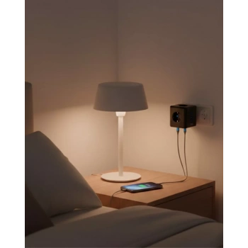 Nevamel® Akım Korumalı Priz Çoklu USB Girişli Güvenli Enerji Yönetimi