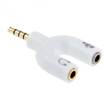 Nevamel ALLY 3.5 mm Kulaklık Mikrofon Çoklayıcı 3.5 mm Splitter Dönüştürücü-(5775)