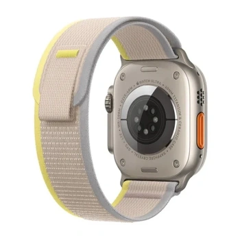 Nevamel Ally Apple Watch 7-8 45mm 6-5-4 44mm Watch Ultra 49mm Field Loop Kayış Kordon 3-2-1 42mm-(5775)