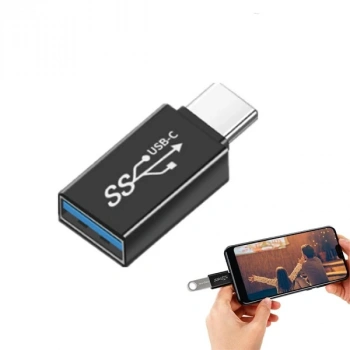 Nevamel ALLY Dişi USB to Type-C OTG Çevirici Dönüştürücü Adaptör-(5775)