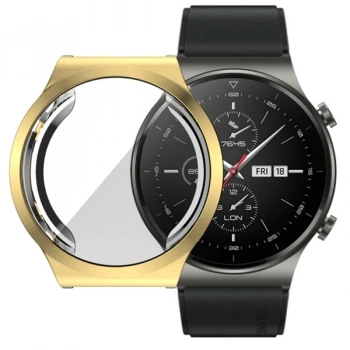 Nevamel Ally Huawei Watch GT 2 Pro 360 Koruma Ultra İnce Silikon Kılıf-(5775)