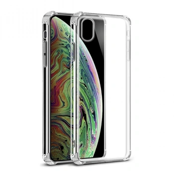 Nevamel Ally İphone  Xs Max 6.5 Anti-Drop Darbe Emici Silikon Kılıf-(5775)