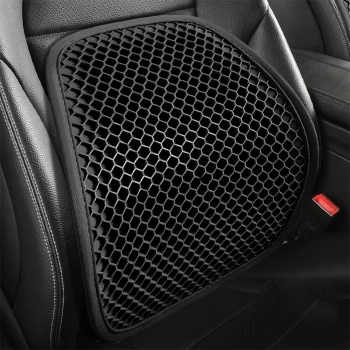 Nevamel ALLY Jel Destekli Ortopedik Bel Sırt Minderi | Araç Ofis ve Ev Koltukları İçin Ergonomik Bel Sırt Destek Minderi-(5775)