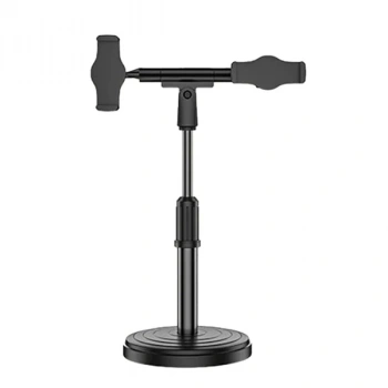 Nevamel ALLY Masaüstü Youtube Tiktok Canlı Yayın Çift Telefon Tutucu Stand-(5775)