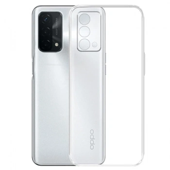 Nevamel ALLY OPPO A93 5G Kamera Lens Korumalı Şeffaf Silikon Kılıf-(5775)