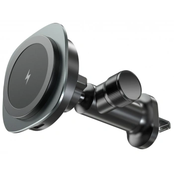 Nevamel ALLY QI-206 Magsafe Uyumlu Araç Içi 15W Kablosuz Hızlı Şarj Telefon Tutucu-(5775)