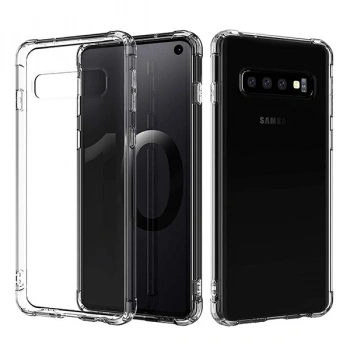 Nevamel Ally Sm Galaxy S10 Anti-Drop Darbe Emici Silikon Kılıf-(5775)