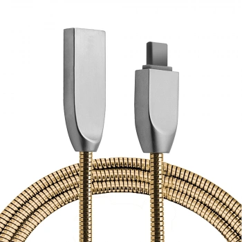 Nevamel Ally Usb Type-C Zinc Alloy Dayanıklı 24 A Metal Usb Kablo-(5775)