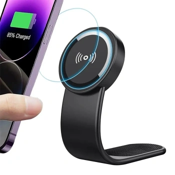 Nevamel Ally WH-160 Araç Torpido Üstü Katlanabilir Manyetik Kablosuz Şarjlı Telefon Tutucu-(5775)