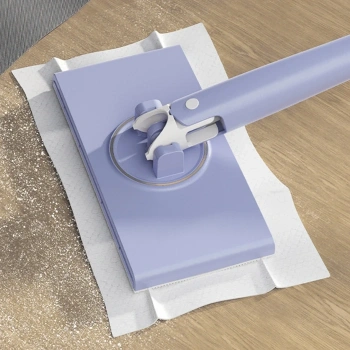 Nevamel Ally Yüzey Temizlik Havlusu Kullan At Temizlik Bezi için Küçük Otomatik Mini Mop - 4Adet Bez Hediye-(5775)