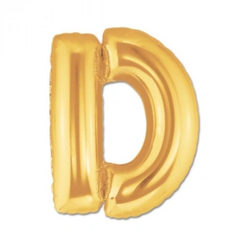 Nevamel Altın Sarısı Folyo Harf Balon 1 Metre