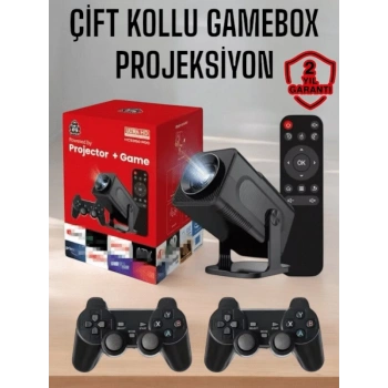 Nevamel® Android Projeksiyon ve Çift Kollu Game Box