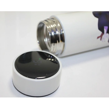 Nevamel Anime Baskılı Dijital Göstergeli Termos 500 ml Model 1