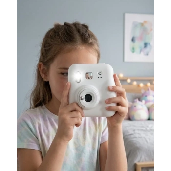 Nevamel® Anında Baskılı Çocuk Kamerası 4 Rulo Kağıt 5 Kalem Hediyeli Eğlenceli Set