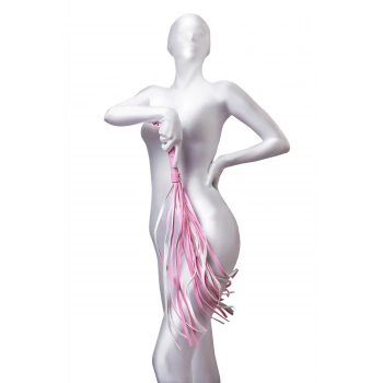 Nevamel® Anonymo Deri Kırbaç #0006, Pu Deri, Pembe, 64 Cm (Kod:0006)