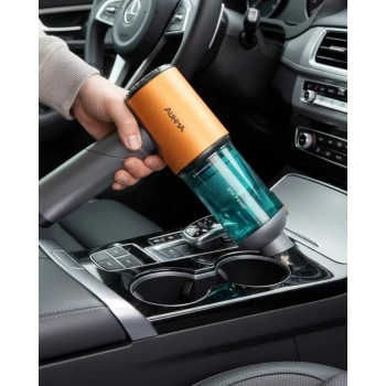 Nevamel® Araç İçi Kablosuz El Süpürgesi Yüksek Emiş Gücü ve HEPA Filtre