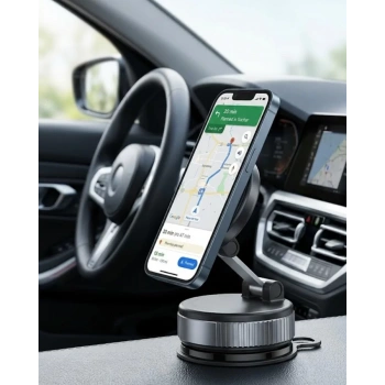 Nevamel® Araç İçi Manyetik Telefon Tutucu Katlanabilir Navigasyon Standı