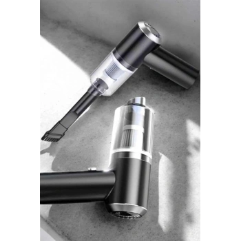 Nevamel Araç İçi Süpürge Vakumlu Şarjlı Süpürge Filtreli