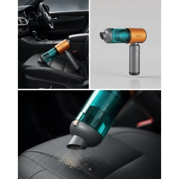 Nevamel® Araç İçin El Tipi Süpürge Güçlü Motor ve Uzun Pil Ömrü