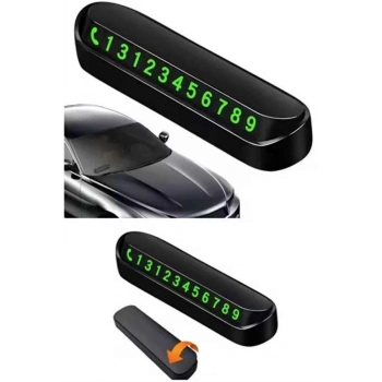 Nevamel Araç Park Numaratörü Tüm Araçlara Uyumlu Araba Numaralık