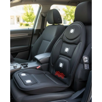 Nevamel® Araç ve Ev Uyumlu Masaj Koltuk Minderi Uzaktan Kumandalı