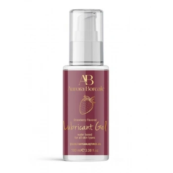 Nevamel® Aurora Boreale Çilek Aromalı Kayganlaştırıcı Jel 100 Ml (Kod:100)