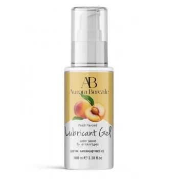 Nevamel® Aurora Boreale Şeftali Aromalı Kayganlaştırıcı Jel 100 Ml (Kod:100)
