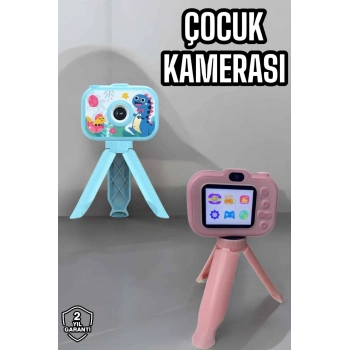 Nevamel® Ayaklı Mini Fotoğraf Makinesi Çocuk Için Eğitici Video Kamera