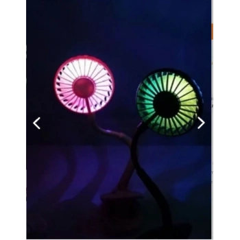 Nevamel Ayarlanabilir Kıskaçlı Masa Üstü Mini Vantilatör