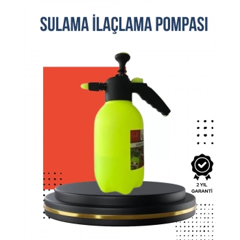 Nevamel® Ayarlı Nozullu 2L Basınçlı El Püskürtücü Jant Cam Temizlik Cila İçin