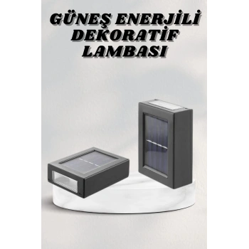 Nevamel Bahçe Aydınlatması Solar Güneş Enerjili Dekoratik Led Işıklı Lamba